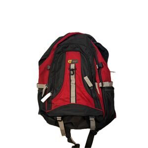 Aoking Backpack Red Black Hiking Backpack 50L